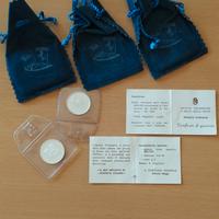 medaglie argento 986/1000 anno 1974 FERRARI.