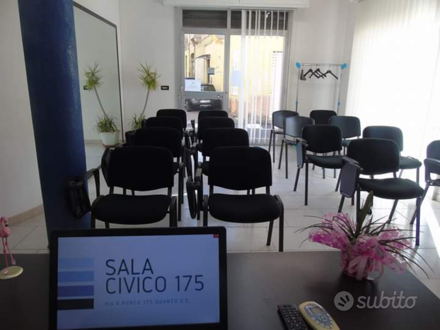 Sala riunioni ufficio a tempo spazio espositivo