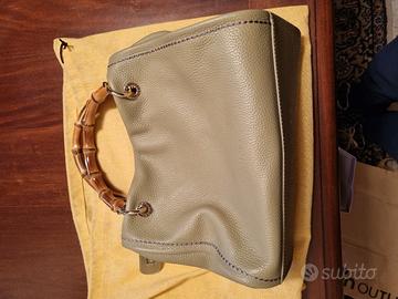 Borsa artigianale Visona' in pelle
