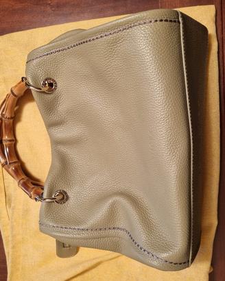 Borsa artigianale Visona' in pelle