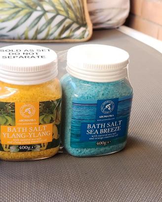 Sali da Bagno Set Naturale al 100%