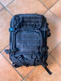 Zaino tattico 45 litri nero