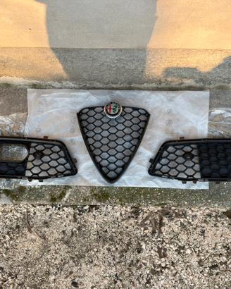 Griglie frontali paraurti Alfa Romeo Giulia