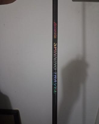 canna da pesca spinning travel