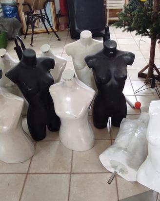 manichini  uomo e donna