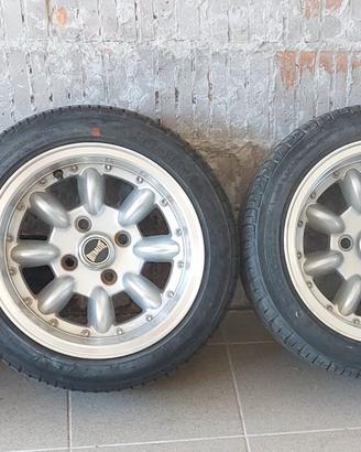 Cerchi da 13 +gomme mini cooper 1300