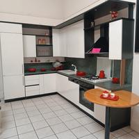 cucina moderna bianca angolare 