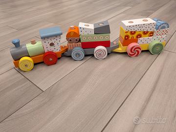 Trenino in legno Wood n play