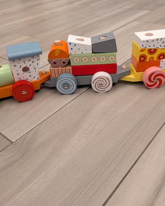 Trenino in legno Wood n play
