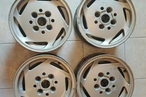 4 CERCHI IN LEGA FORD 4X108 R13 FIESTA TURBO XR2I