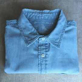 Camicia jeans maniche corte