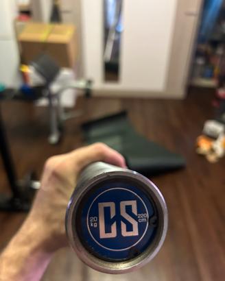 Bilanciere olimpico  cs con pesi