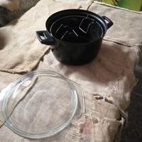 Pentola - friggitrice nera