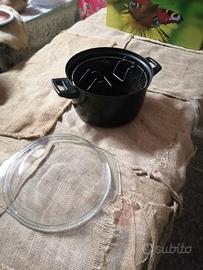 Pentola - friggitrice nera