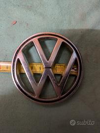 Logo VW Maggiolino 1960-67 Originale - Alluminio 