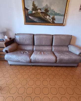 divano in pelle  