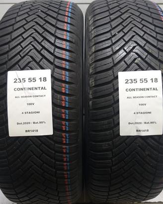 2 GOMME 235 55 18 CONTINENTAL BR1418
