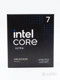 Cpu intel ultra 7 270k plus lga 1851