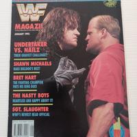 WWF WWE Magazine wrestling vintage gennaio 1993