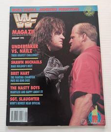 WWF WWE Magazine wrestling vintage gennaio 1993