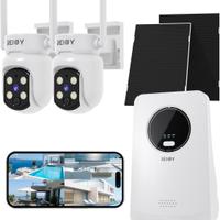 REIGY 4MP Kit Videosorveglianza Wifi Esterno Senza