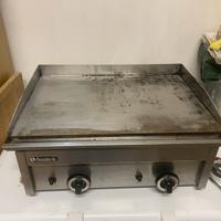 Fry top professionale a gas