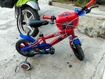 bicicletta bambino spiderman 