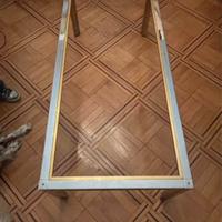 Tavolino da salotto, anni 70 artigianale