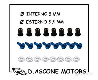 VITI BLU 8 GOMMINI AD ESPANSIONE CARENE ø 5/9,5