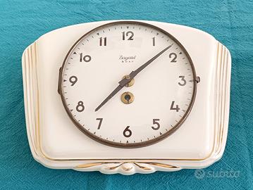 Orologio da parete vintage Bayard Ceramica 