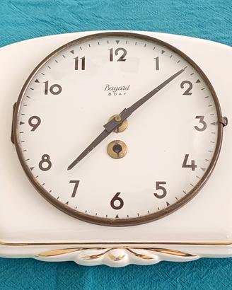 Orologio da parete vintage Bayard Ceramica 