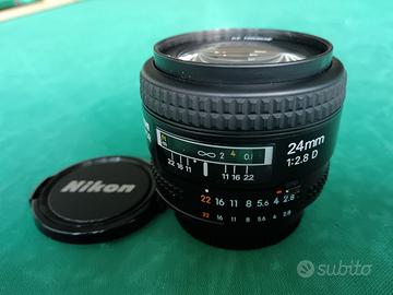Come nuovo Nikkor AF-D 24mm/f2.8