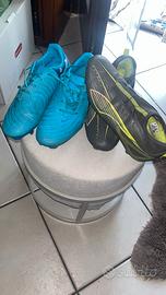 scarpe da calcio, tenute molto bene come nuove