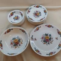 Servizio da dessert in porcellana