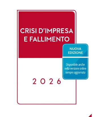 MEMENTO CRISI D'IMPRESA e FALLIMENTO 2026