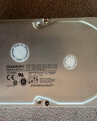 HARD DISK anni ‘90 funzionante