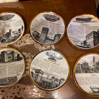 Set sei piatti fornasetti