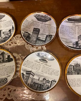 Set cinque piatti fornasetti