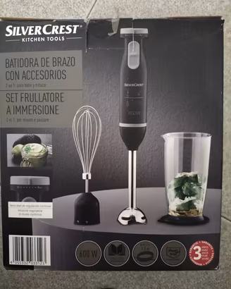Set Frullatore 3in1 Professionale Nero Nuovo 