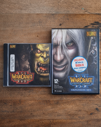 Warcraft III + The Frozen Throne PC CD