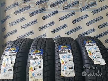 4 pneumatici tyfoon 185 60 15 4 stagioni nuovi