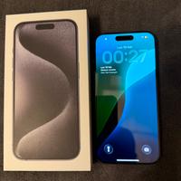 iPhone 15 Pro 128 gb + accessori