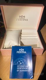 Astuccio Portagioie / Portaorologio FESTINA -Rosa