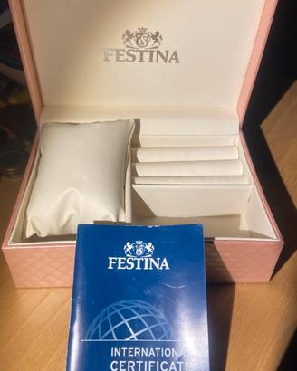 Astuccio Portagioie / Portaorologio FESTINA -Rosa