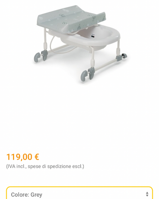 Fasciatoio da vasca brevi