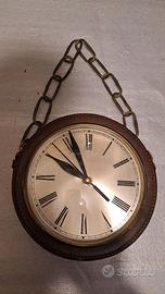 Orologio Antico Funzionante D  19 cm spessore 6 cm