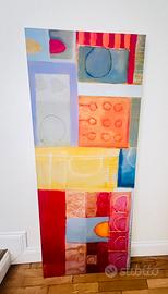 Quandro in tela astratto moderno