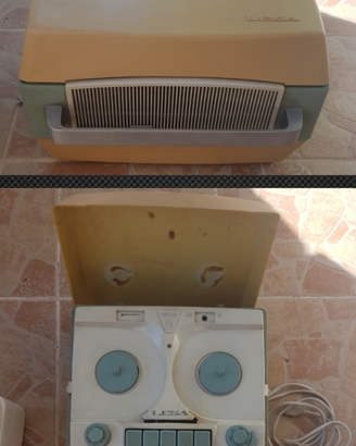 Registratore a bobine lesa renasp4 anni 60 si sped