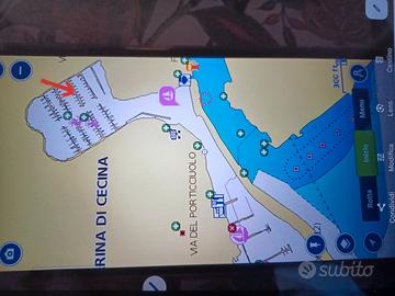 Posto barca porto di Cecina