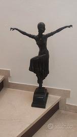 dimitri chiparus bronzo danzatrice